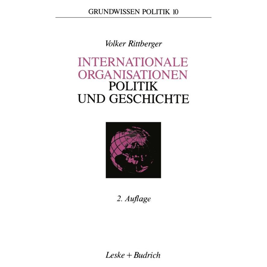 VS Internationale Organisationen Politik und Geschichte (Deutsch, Softcover, Volker Rittberger) (55526424)