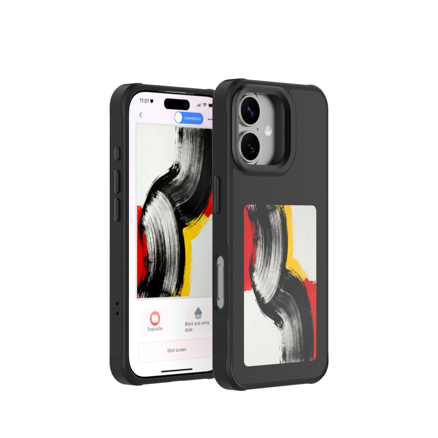 4smarts E-Ink Cover / NFC-Display iPhone 17 Qi2 black 541787