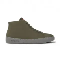 Camper für Damen. K400374-015 Peu Touring Lederschuhe grün (36), Wohnung, Reißverschluss, Lässig, Recyceltes Polyester