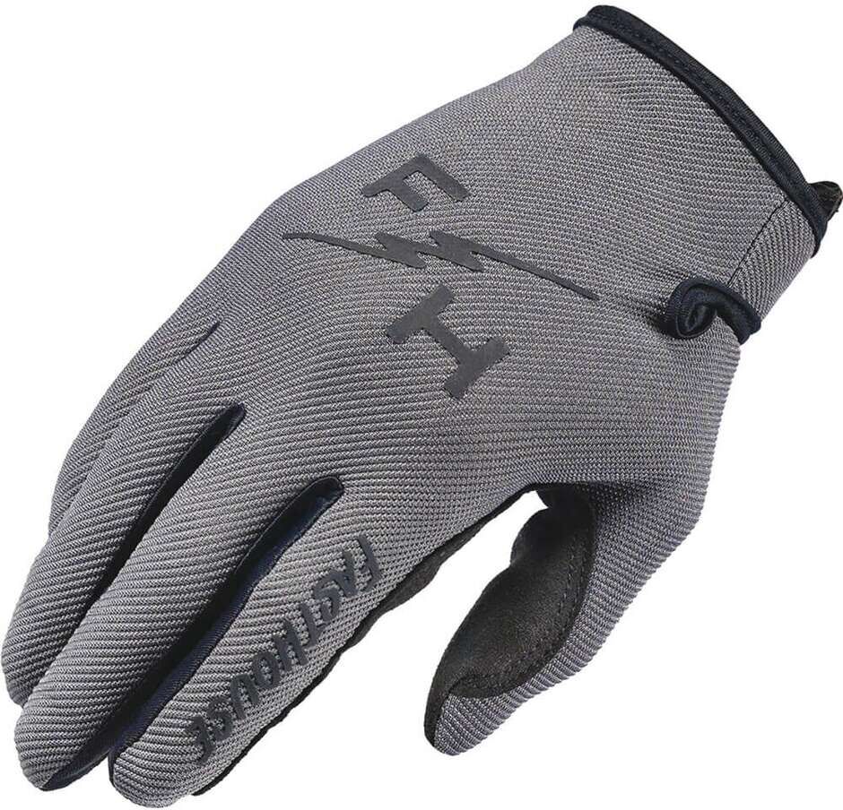 Guanti moto Cross Fasthouse Carbon Eternal Grigio taglia S