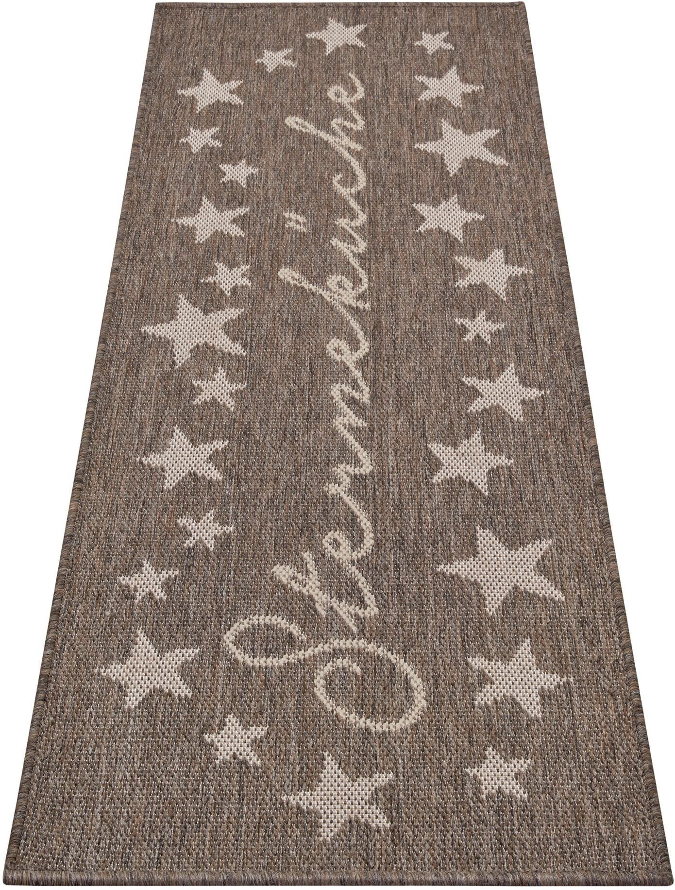 Teppich HANSE HOME, braun, B:62cm L:150cm, Kunstfaser, Teppiche, Teppich braun B : 62cm 1 Stk., L: 150cm
