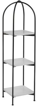 Tripar International, Inc. 3 Tier Wood & Metal Shelf