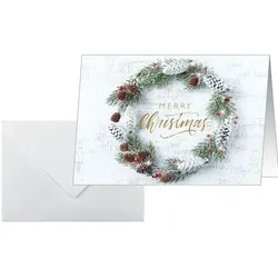 Sigel, Grusskarte + Briefpapier, Weihnachts-Karten (inkl. Umschläge) (25 Stk.)