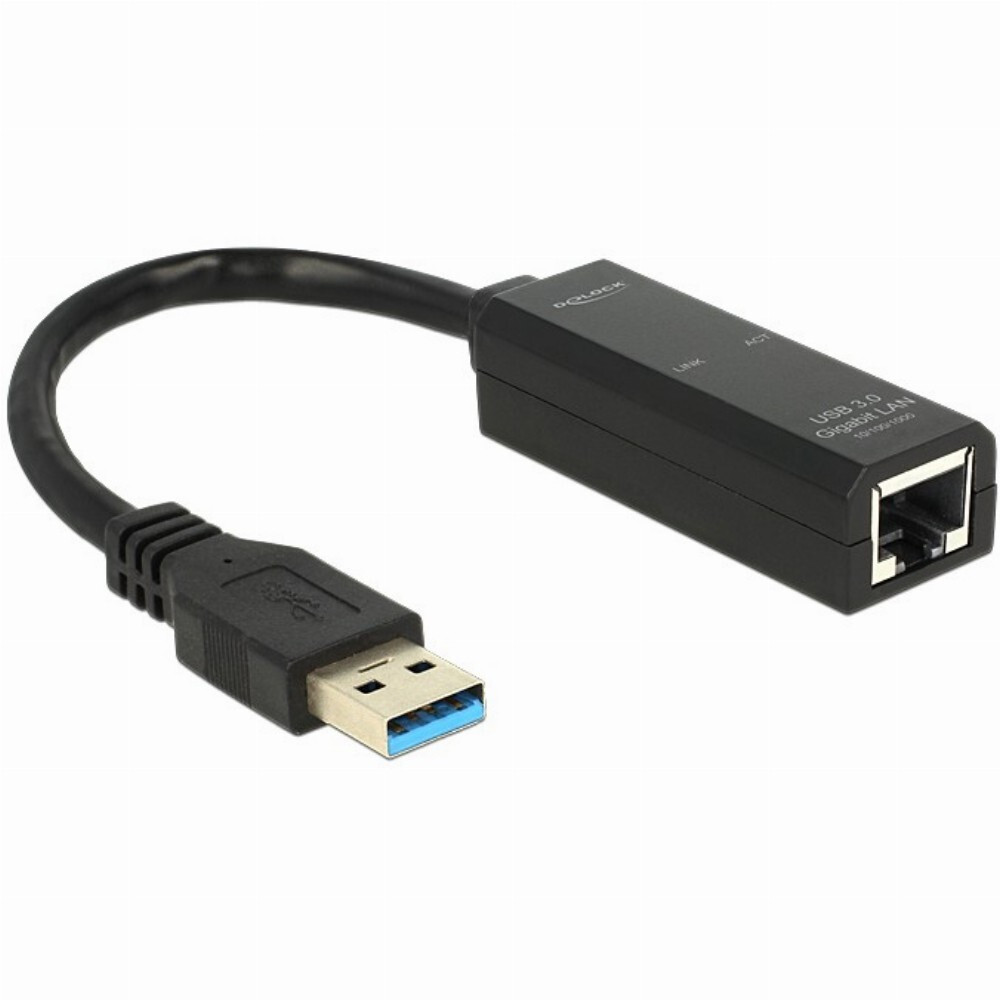 Delock 62616 USB 3.0 naar RJ45 Gigabit Ethernet Adapter