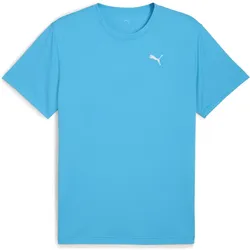 Puma, Herren, Sportshirt, Graphics Running Faster Tee M (M), Blau