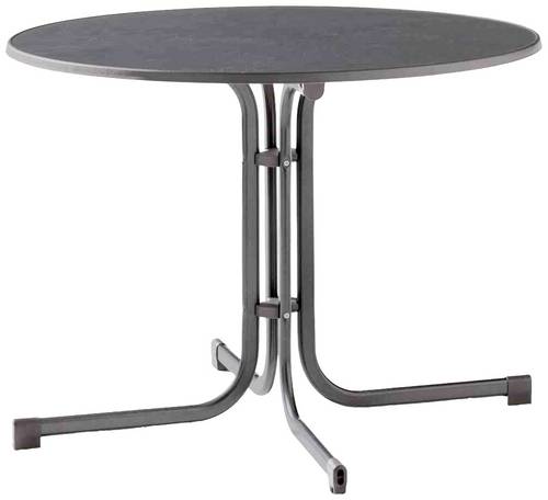 Sieger 236/G Boulevard-Klapptisch Ø 100 cm, eisengrau