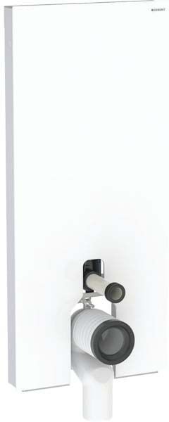 Geberit Monolith WC module 131033SI5 verre blanc , hauteur 114 cm