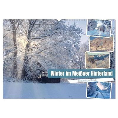 Winter im Meißner Hinterland (Wandkalender 2027 DIN A2 quer), CALVENDO Monatskalender