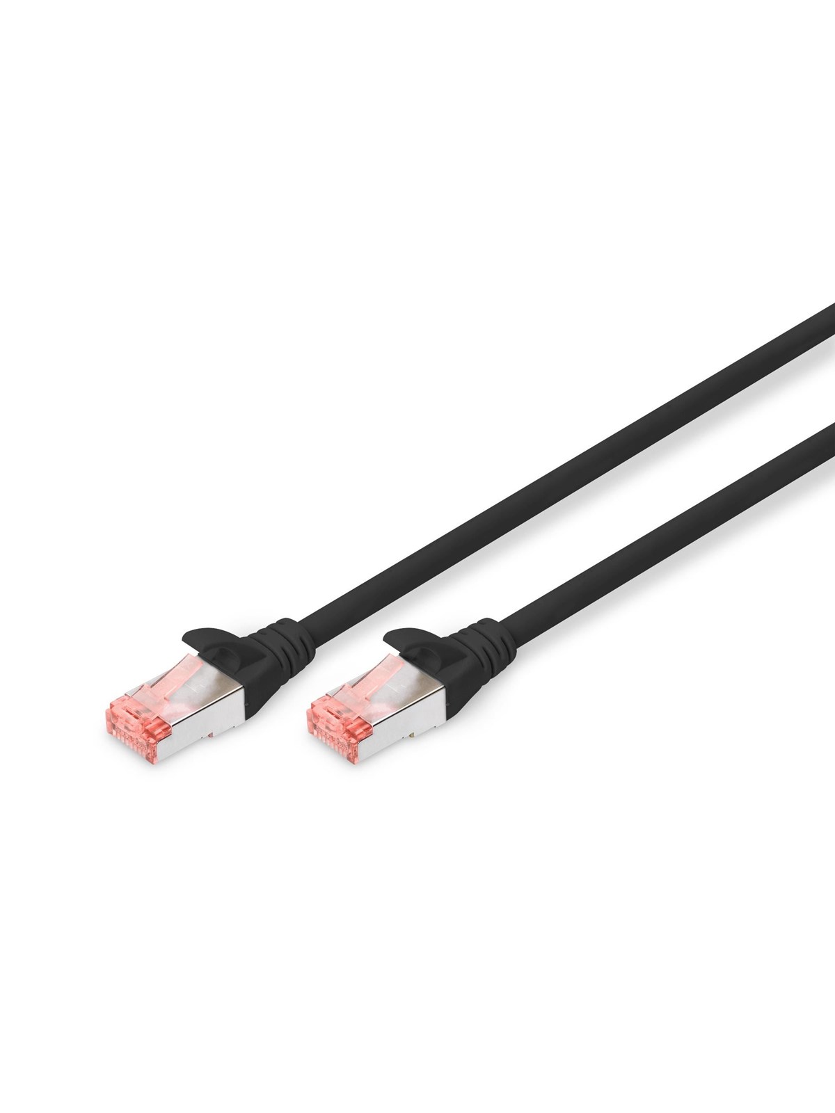 DIGITUS CAT 6 S-FTP Patch Cord - 3m - Schwarz - 3m