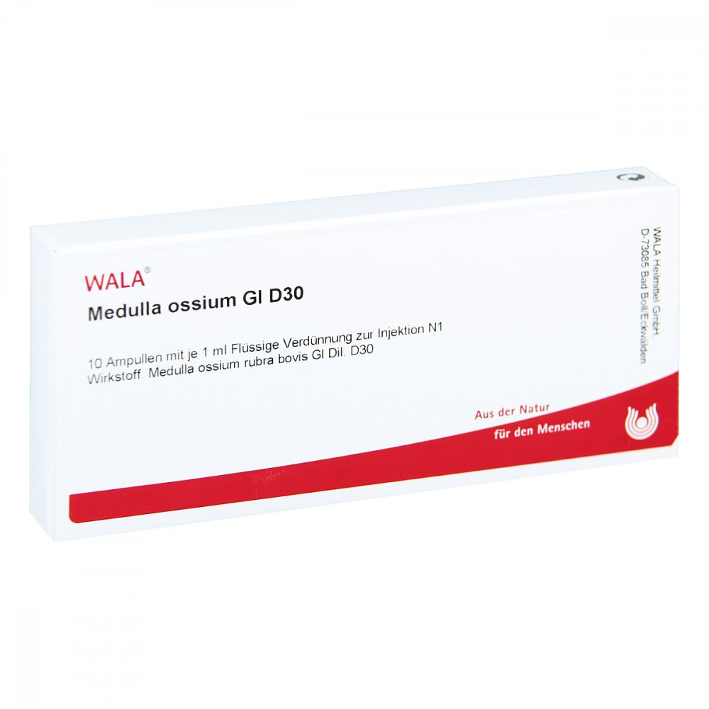 WALA Heilmittel GmbH Medulla Ossium Gl D30 Ampullen 03356200