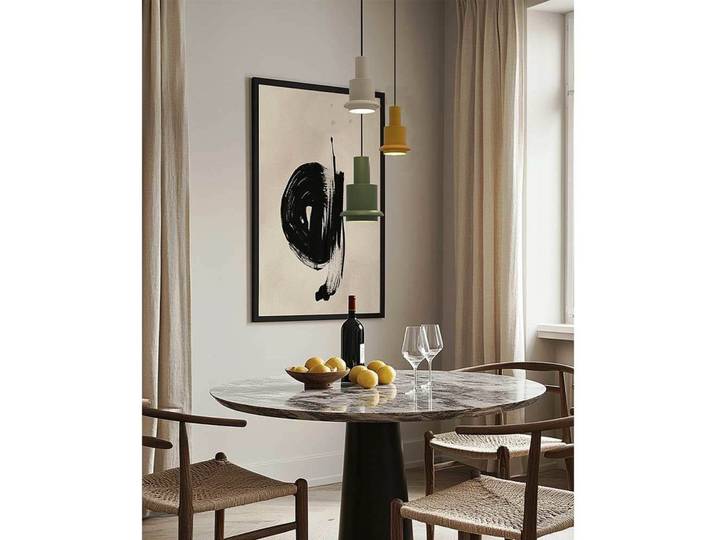 Chaumont Pendelleuchte Ø15xH22 Yellow/Yellow - DCW - Wohnzimmer - Metall