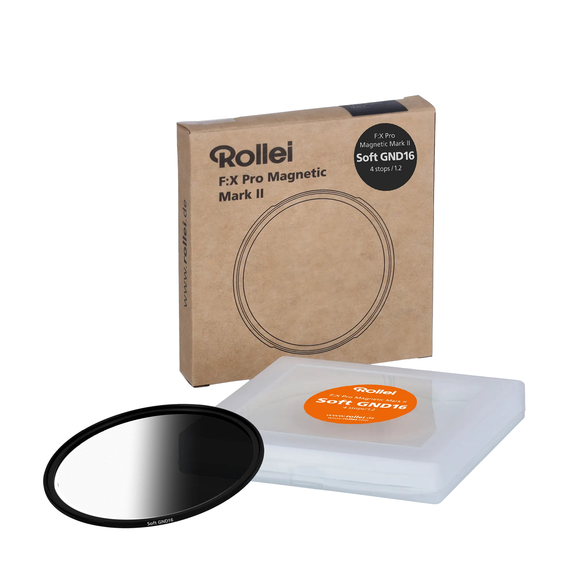 Rollei F:X Pro Magnetische Rundfilter Mark II - Verlaufsfilter Soft GND16 26695