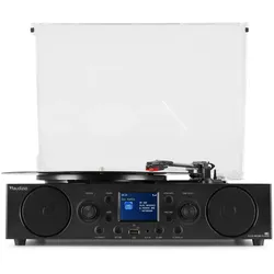 Audizio Tulsa (Manuell), Plattenspieler, Schwarz, Braun