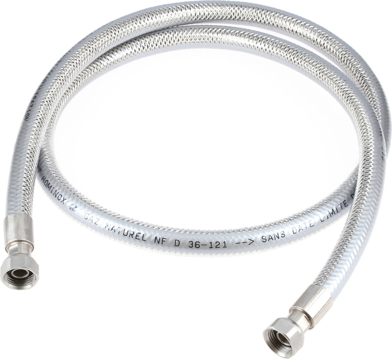 Flexible Gaz Naturel Inox 2 m GARIS F02GNIXL200
