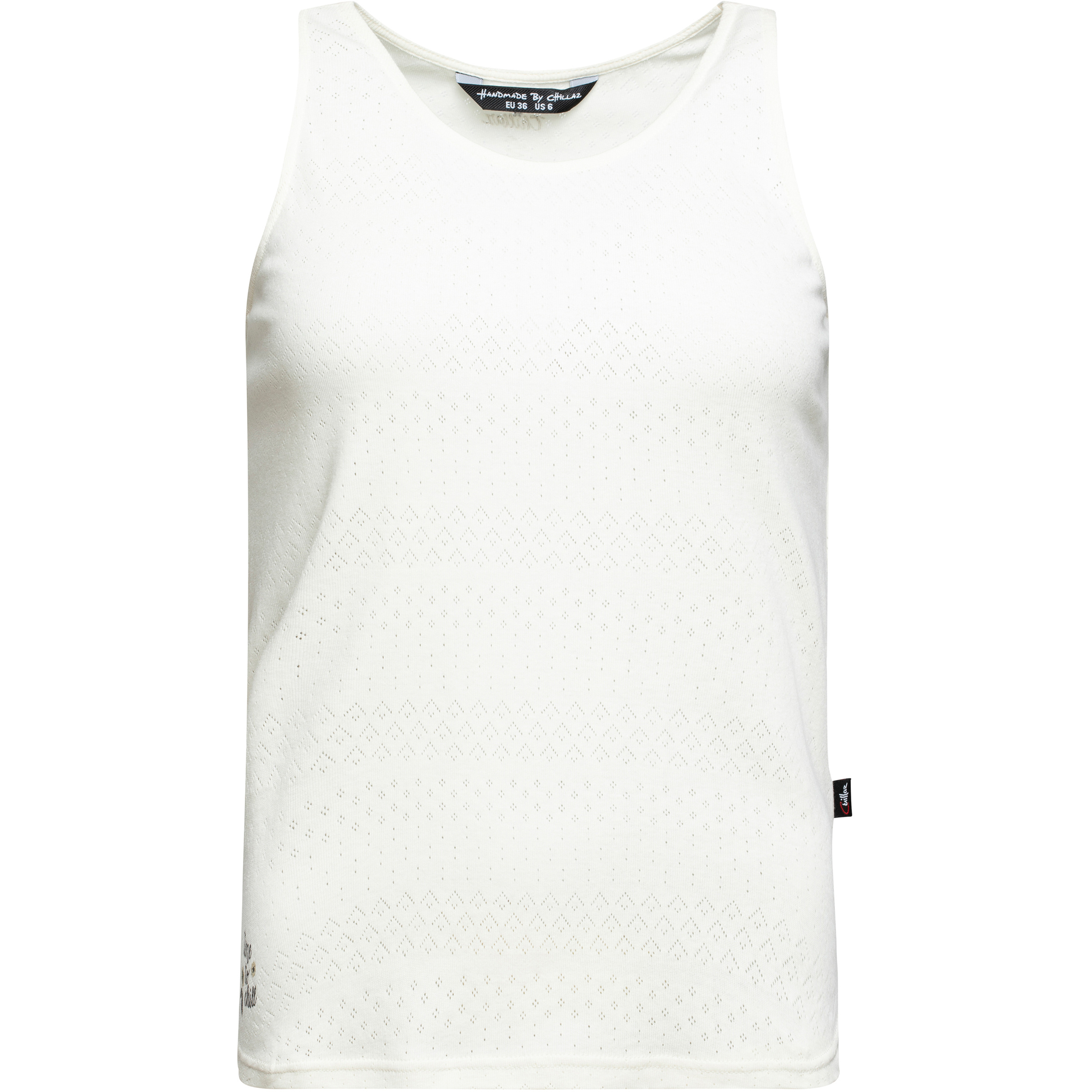 Chillaz Kauai Top Damen Tanktops weiss Größe M Sportklettern | Bouldern | Lifestyle Hautfreundlich