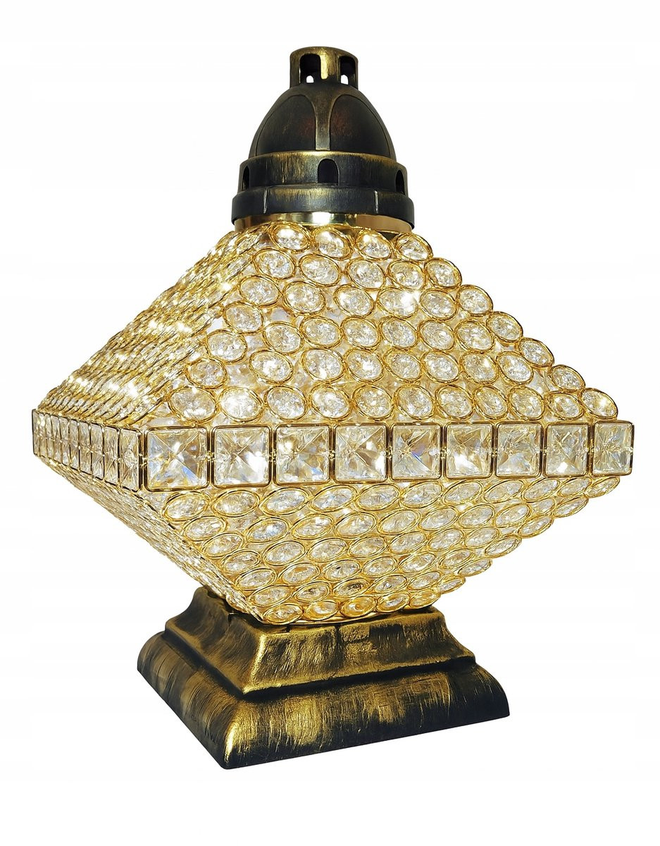 Golden Diamond Znicz Premium 2025 Elegante jubileumdecoratie voor tealights
