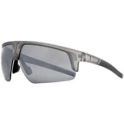 BBB, Unisex, Sportbrille, Comet (Matt Transparent Farn, silberne Akzente, Rauch, Transparent), Mehrfarbig, Grau, Silber