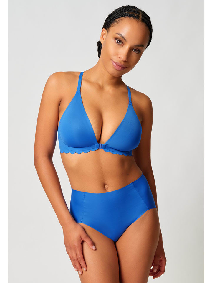 Skiny Bügelloser BH in Blau - 75C