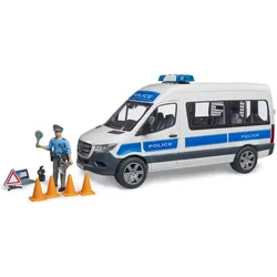 BRUDER - MB Sprinter Polizei Einsatzfahrzeug mit Light & Sound Modul