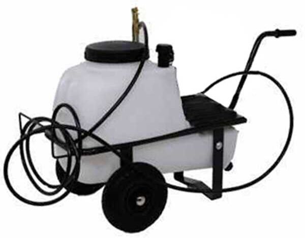 AgriEuro Premium Karrenspritze ohne Pumpe Tank 55 Lt, anpassbar an Membranpumpen