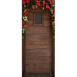 Scheurich Türfolie Christmas Door, für Innen- Außentüren