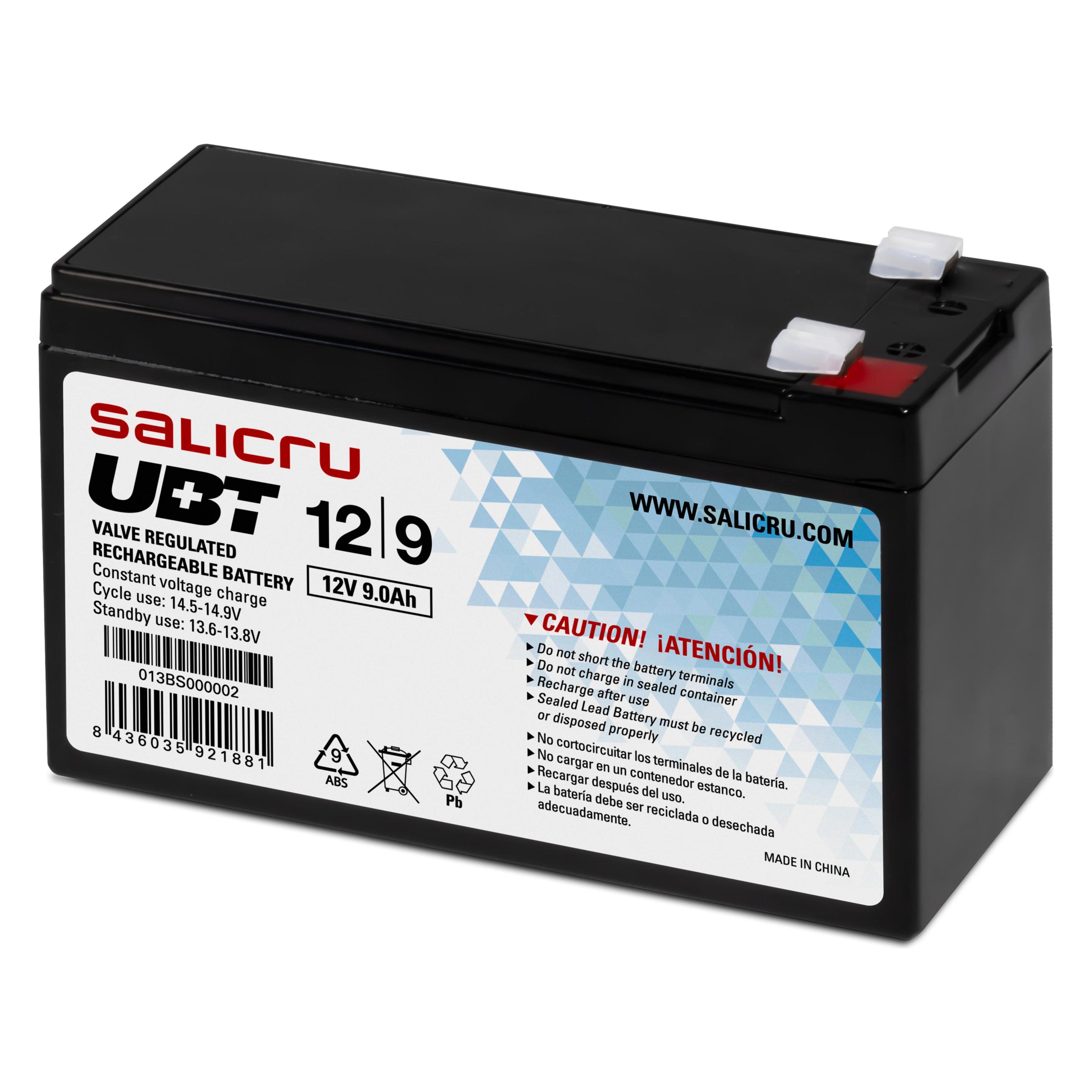 Salicru UBT 12/9 - USV-Akku - 1 x Bleisäure 6 (013BS000002)