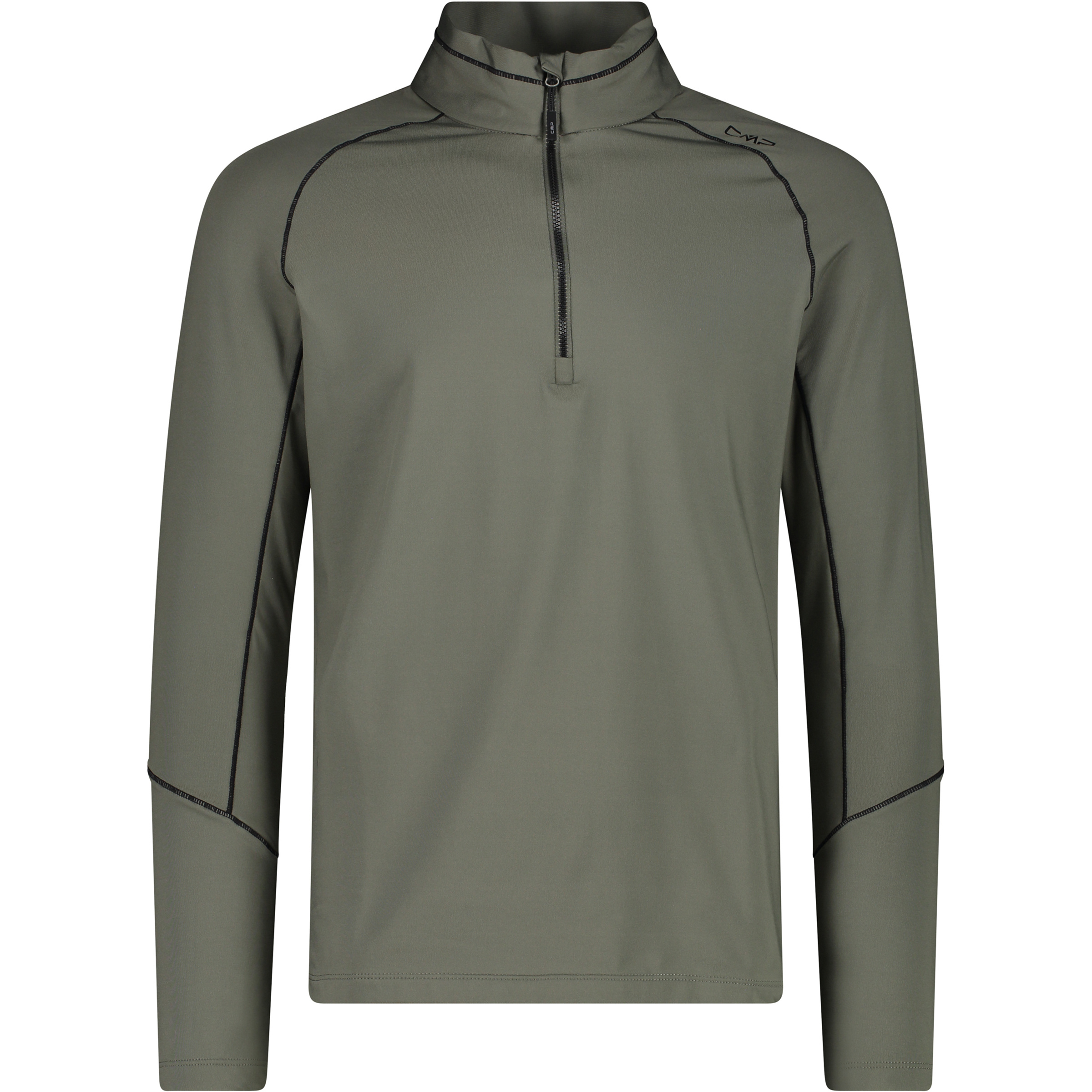 CMP Sweat Herren Longsleeves oliv Größe 4XL Trekking Elastisch