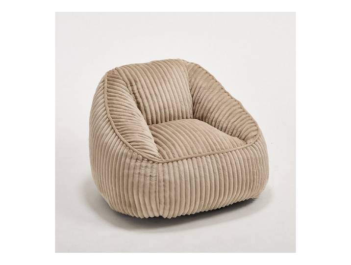 kowdom Sitzsack Bean Bag Stuhl Memory-Schaum Plüsch 98 cm, Memory-Schaum, Blasen-Plüsch, 98 cm