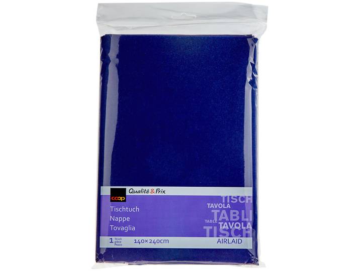 Inhouse Tischtuch Airlaid 140x240cm blau