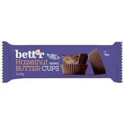Hazelnut Butter Cups