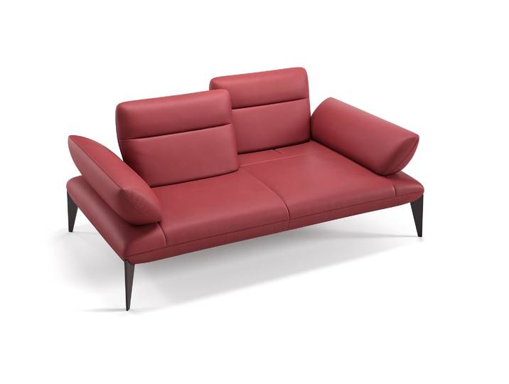 2-Sitzer Couch LAZIO Ledersofa