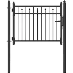 vidaXL, Gartenzaun, Modernes Tor