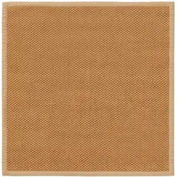 benuta Pure Sisal Teppich Greta Beige 150x150 cm - Naturfaserteppich aus Sisal