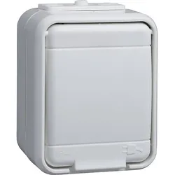 ELSO Steckdose 1-fach AP reinweiß 445004
