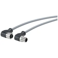 Siemens 6XV1801-5GE30 Power connecting Cable M12-90/M12-90, A-kodiert, 4-polig, 0,3 m, für ET200 6XV18015GE30
