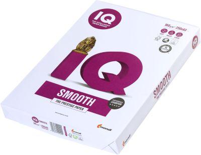 Kopierpapier Mondi IQ Smooth, DIN A3, 160 g/m², hochweiß, 250 Blatt