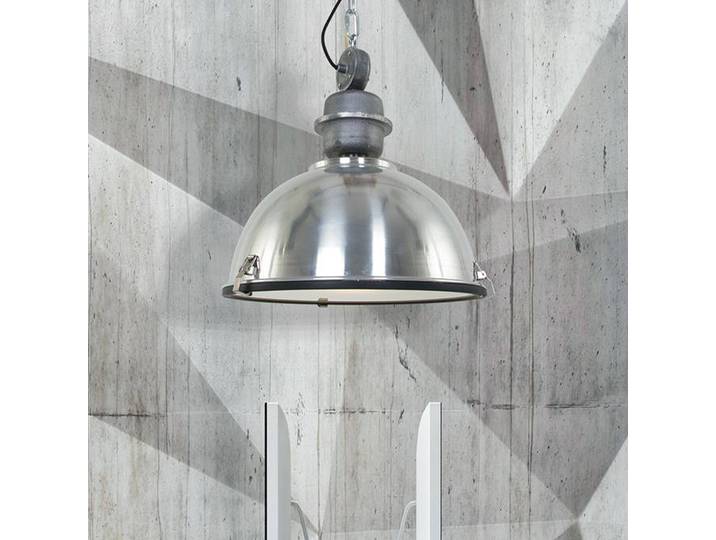 Steinhauer Hängeleuchte Bikkel, dimmbar, alu / grau / zink, für Küche, Metall, Industrielles Design