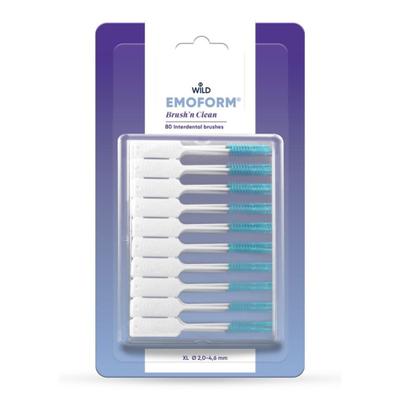 Emoform Brush'n Clean XL Familienpackung 80 Stk St Zahnstocher