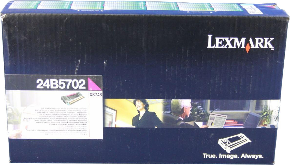 Lexmark 24B5702 XS748 Toner Magenta