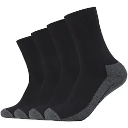 4er Pack camano Pro Tex Crew Funktionssocken 0005 - black 47-49