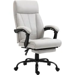 MASSAGE-BÜROSTUHL, 111-119cm Schreibtischstuhl mit Heizfunktion