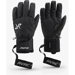 Accxel Cuffed Waterproof Ski Gloves Unisex Black, Größe:G10 - Accessoires > Handschuhe - Schwarz