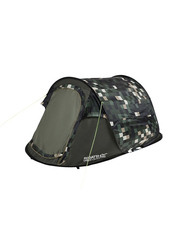 Regatta Pop-Up-Zelt "Malawi II" in Khaki - (L)220 x (B)90 x (H)120 cm - onesize