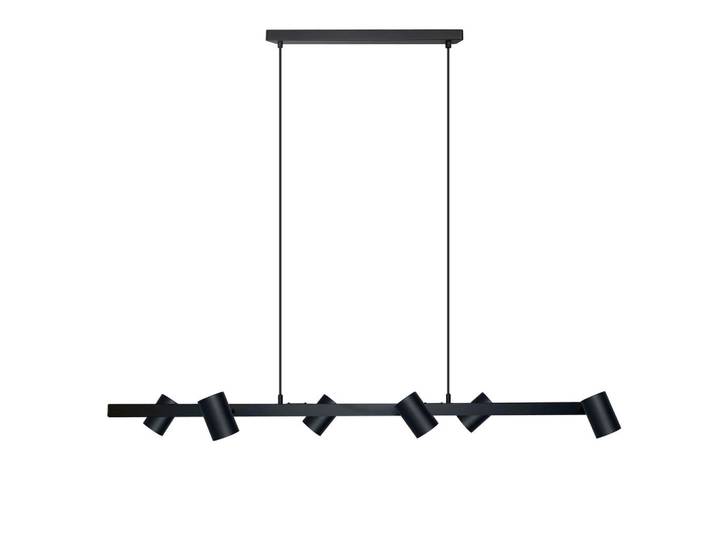 Hängeleuchte Snow, Schwarz, Metall, 45x150x115 cm, RoHS, Lampen & Leuchten, Innenbeleuchtung, Hängeleuchten, Pendelleuchten