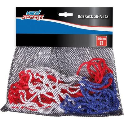 New Sports Basketball-Netz bunt, 50 cm