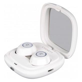Cygnett FreePlay BT Earphones with rechargeable battery case - White (ANC, 3 h, Kabellos) (CY2496FREPL)