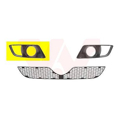 Van Wezel Lüftungsgitter, Stoßfänger [Hersteller-Nr. 0159594] für Alfa Romeo