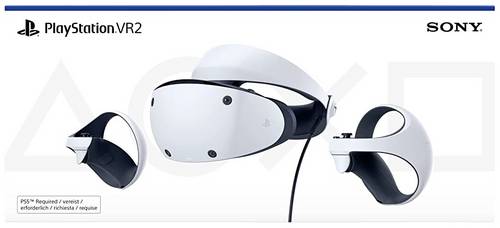 Sony Playstation VR2 Virtual Reality Brille Weiß, Schwarz