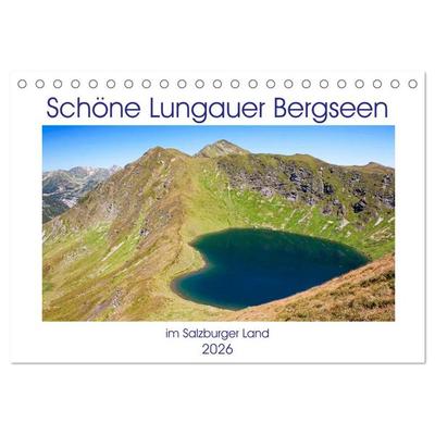 Schöne Lungauer Bergseen (Tischkalender 2026 DIN A5 quer), CALVENDO Monatskalender