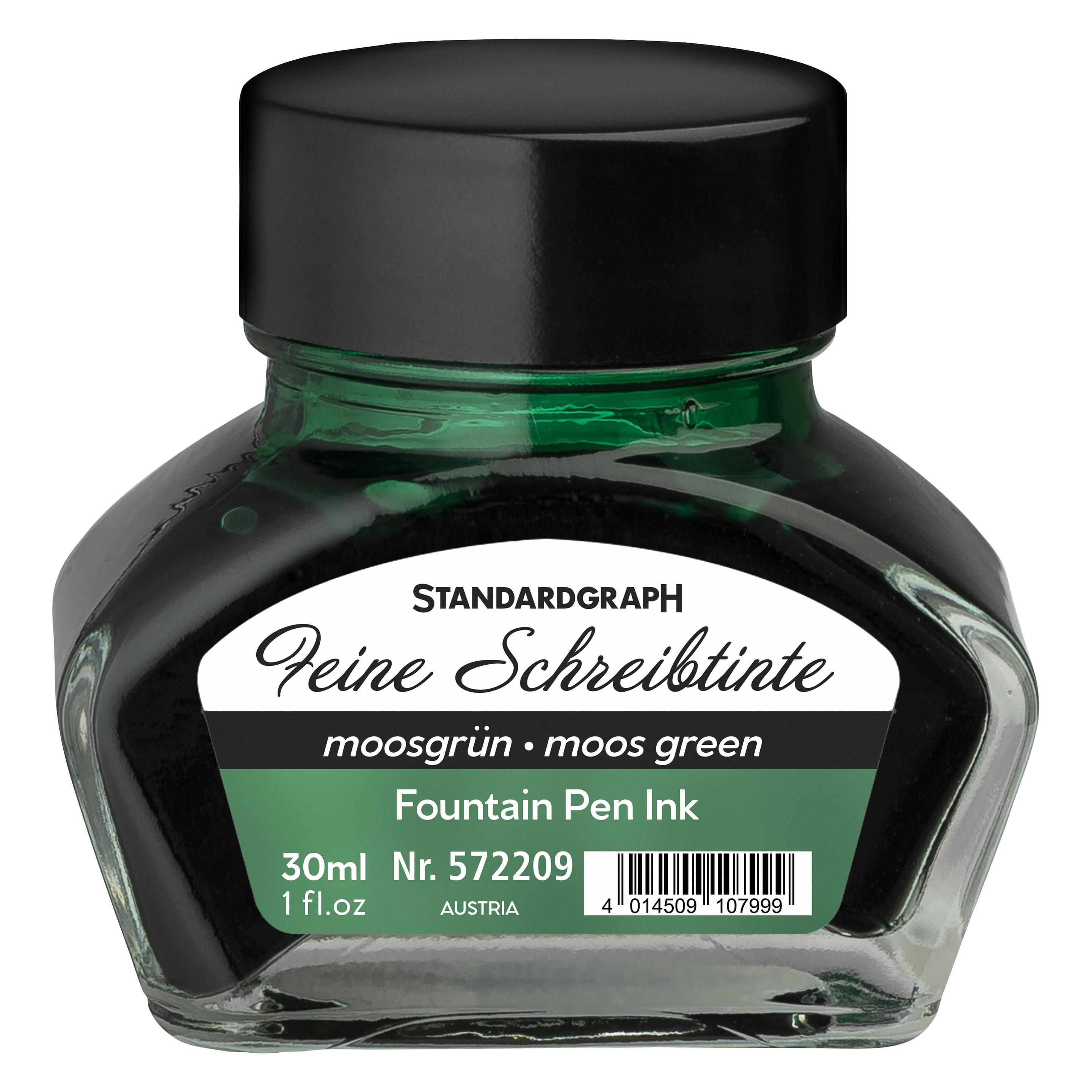 Standardgraph Tinte 30 ml Moosgrün (Grün) (572209-SG)
